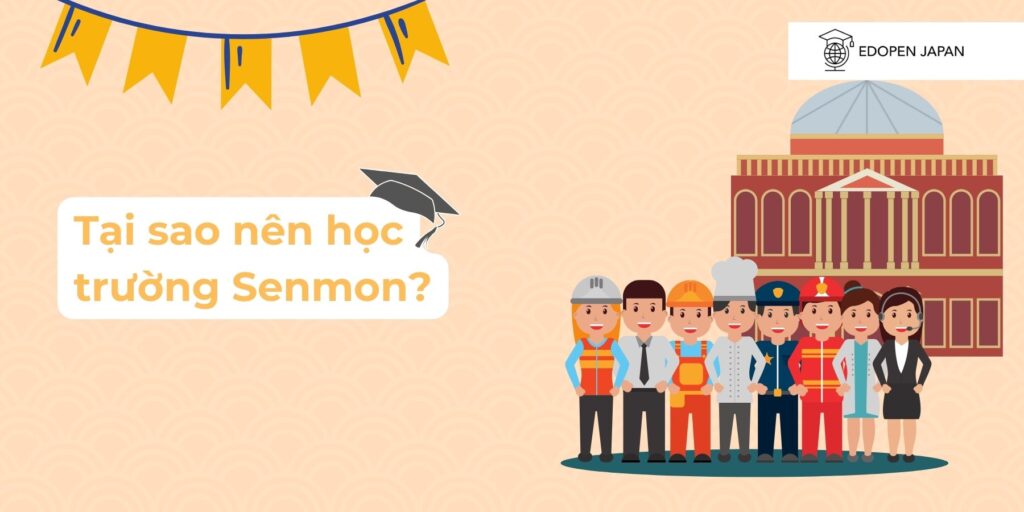 3 phút đề hiểu về mô hình du học trường Senmon