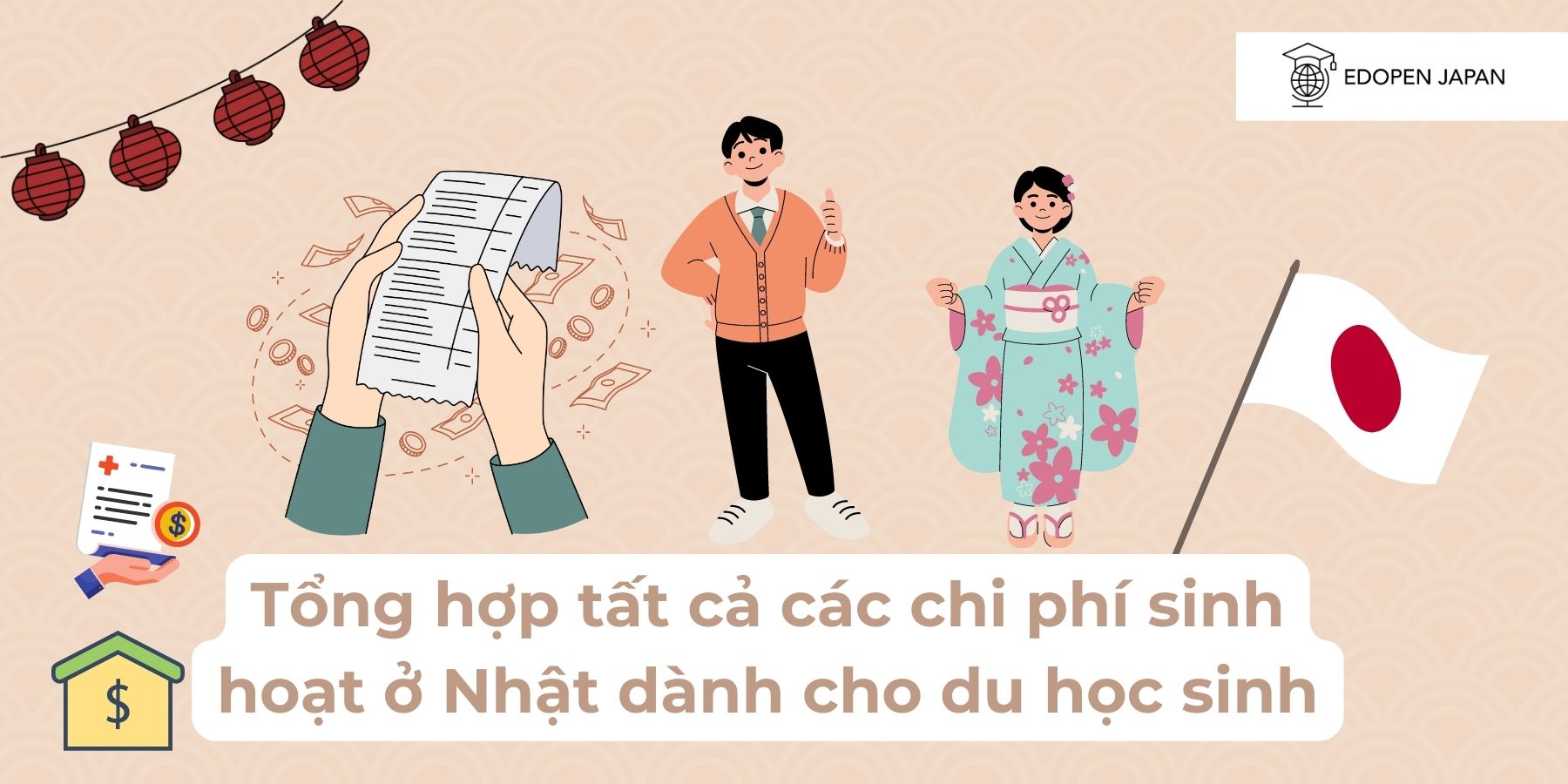 Ảnh minh họa bài viết Tổng hợp tất cả các chi phí sinh hoạt ở Nhật dành cho du học sinh trên Mokumoku