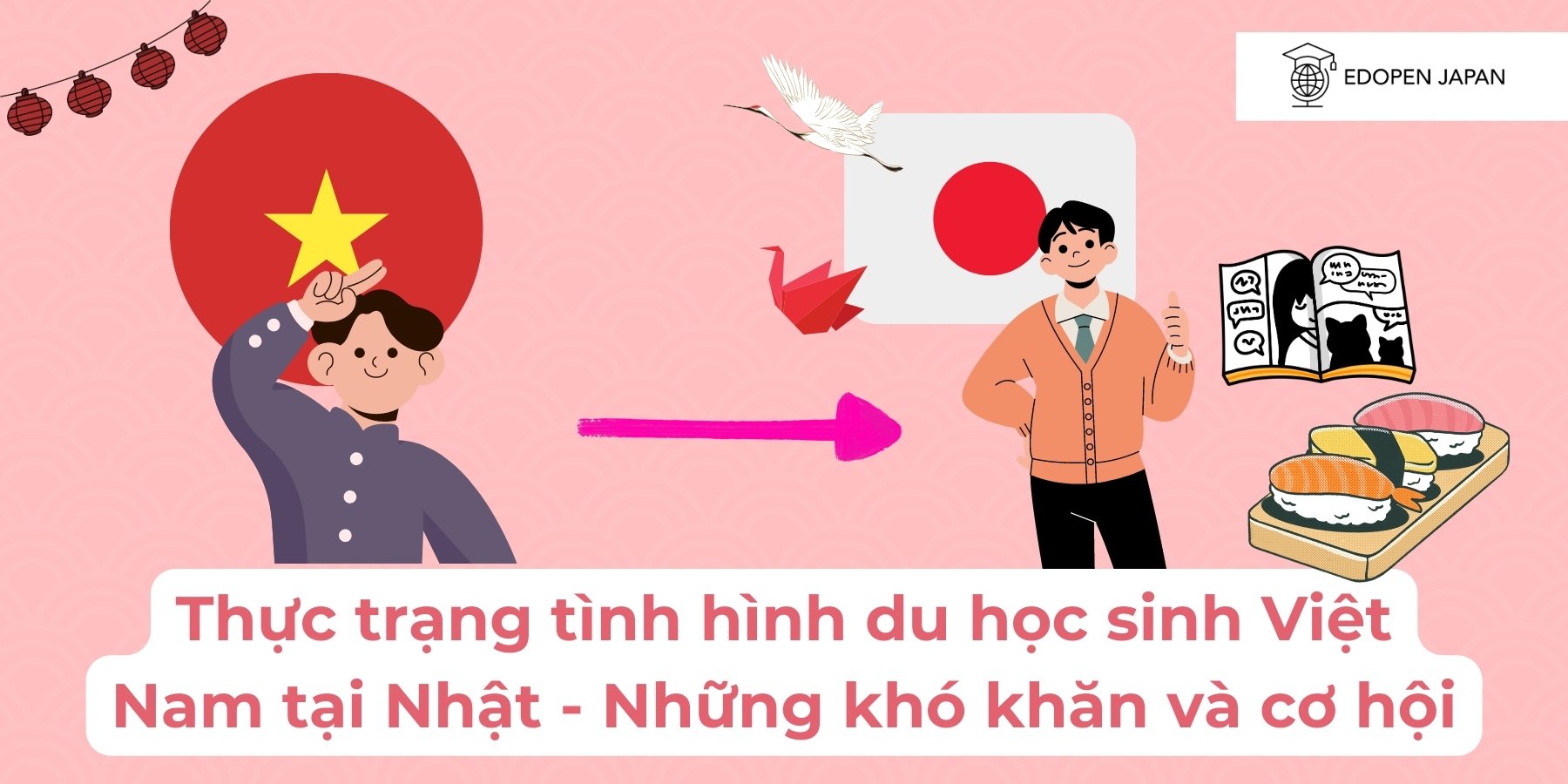Ảnh minh họa bài viết Thực trạng du học sinh Việt Nam tại Nhật – Những khó khăn và cơ hội trên Mokumoku