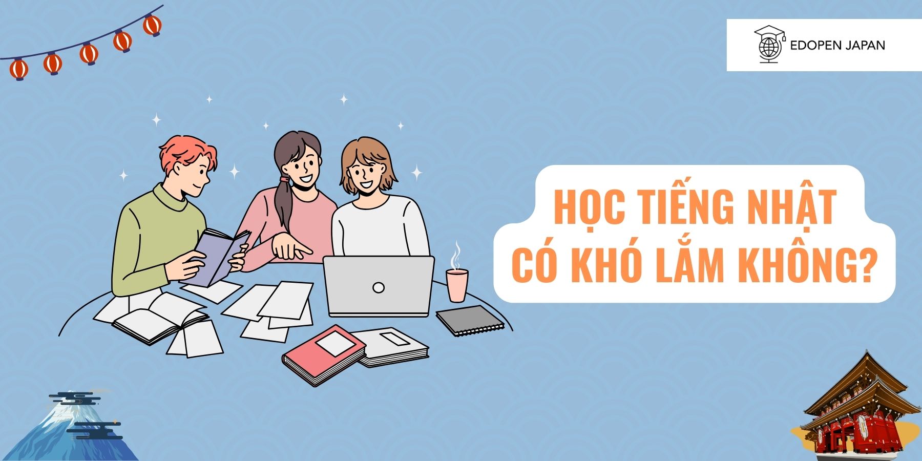Ảnh minh họa bài viết Học tiếng Nhật có khó không? Sẽ KHÔNG KHÓ nếu bạn biết những điều này! trên Mokumoku